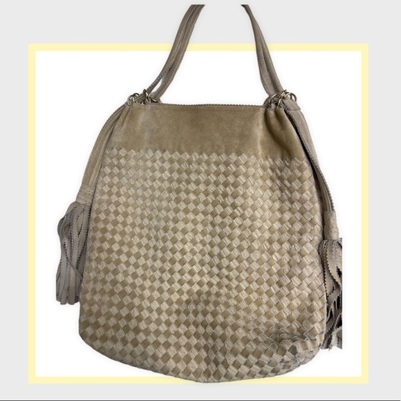 BOTTEGA VENETA Bag Intrecciato Leather Drawstring Woven Authentic - Picture 5 of 15